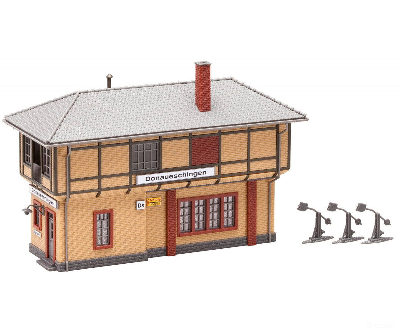 Faller 131395 HO Donaueschingen Signal box Structures