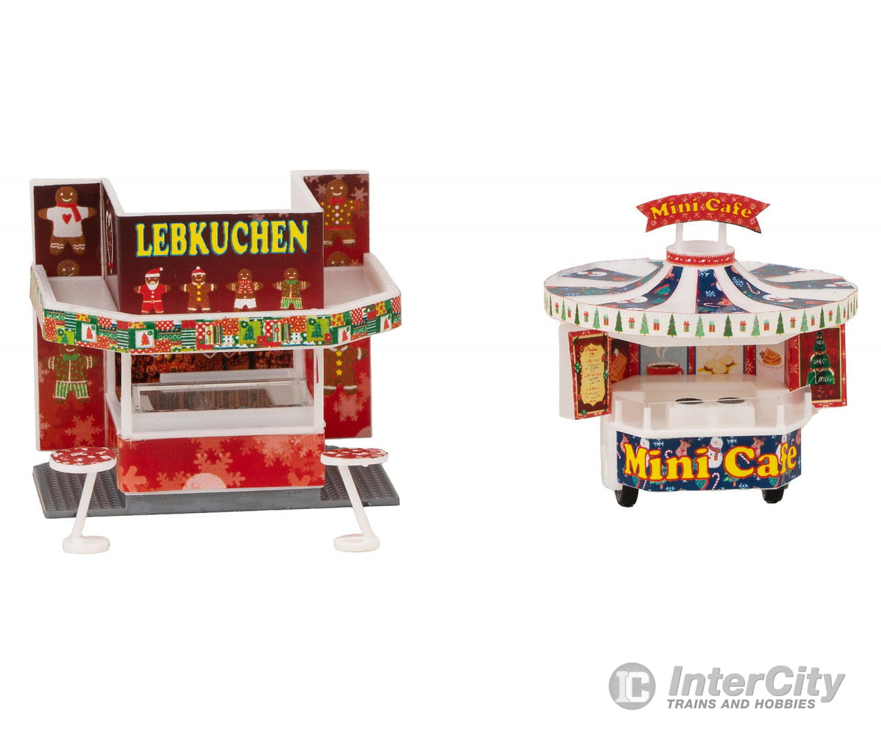 Faller 134001 Ho 2 Christmas Market Stands Structures