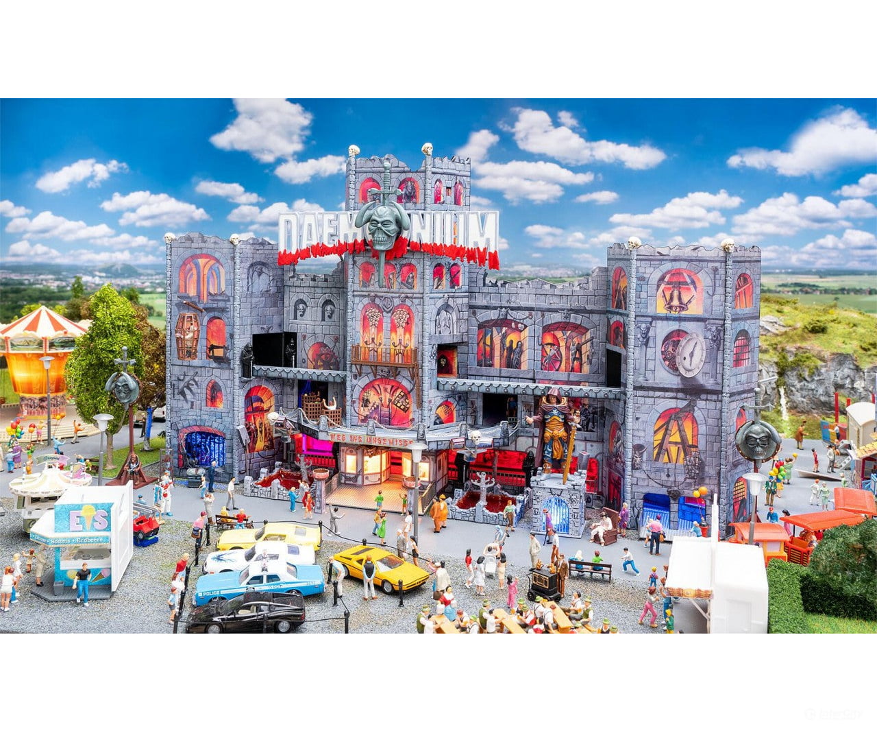 Faller 140418 Ho Daemonium Ghost Train Structures