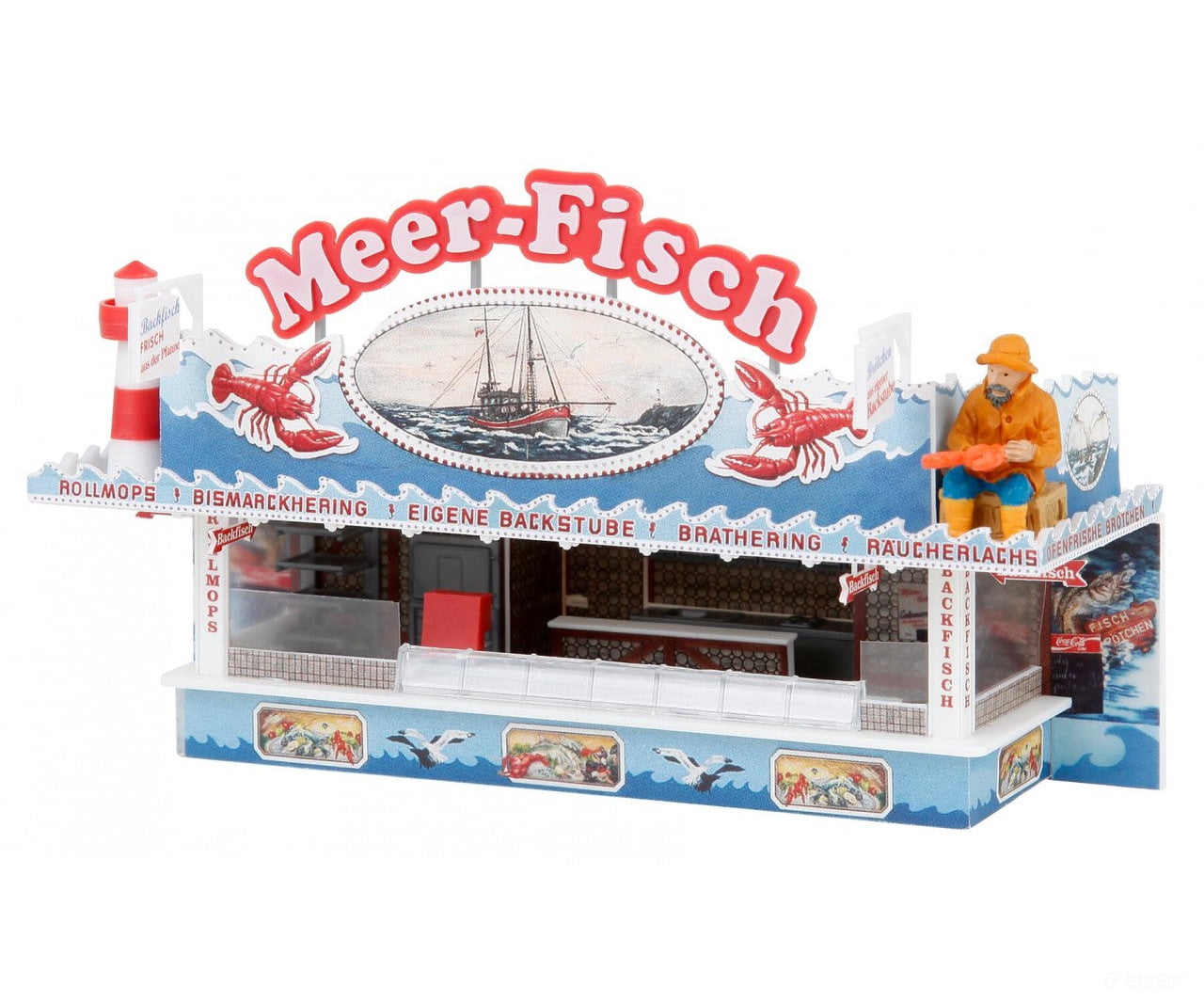 Faller 140445 Ho Sea Fish Fairground Booth Structures
