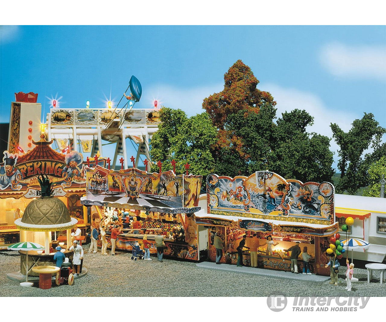 Faller 140446 Ho 2 Fairground Booths Structures
