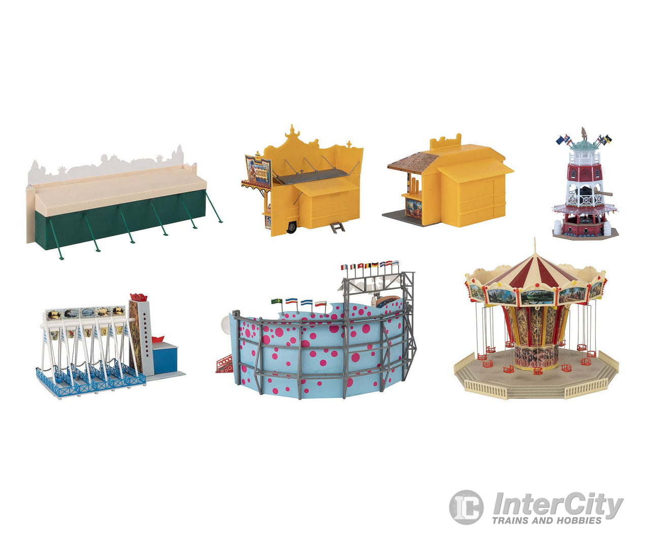 Faller 140460 Ho Funfair Fun Set Structures