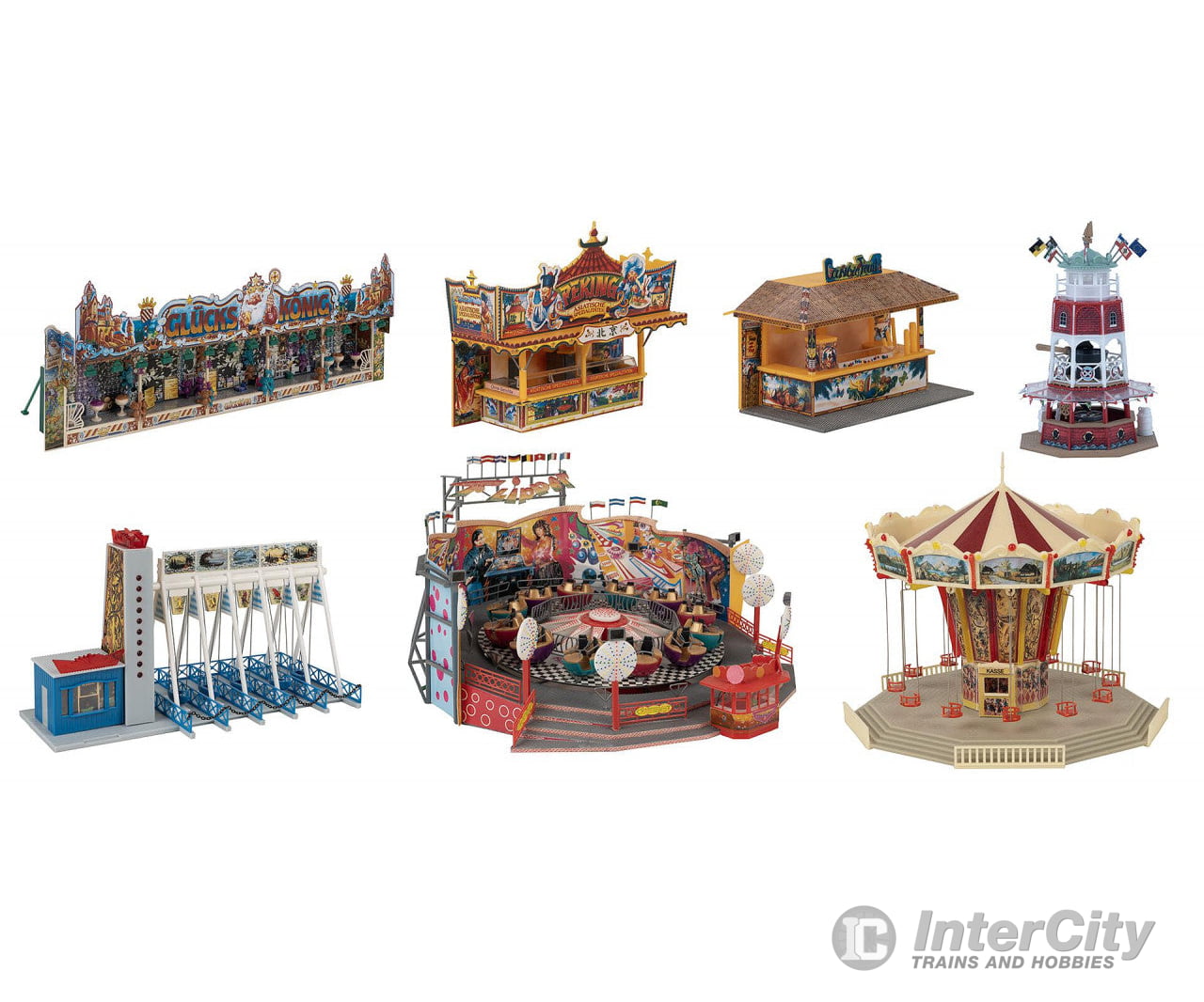 Faller 140460 Ho Funfair Fun Set Structures