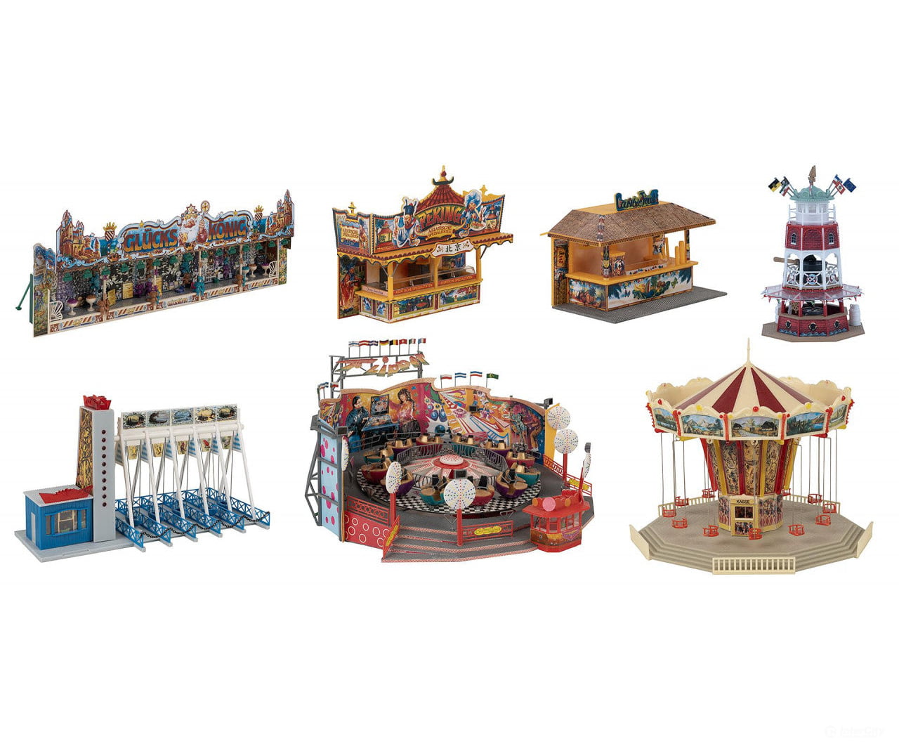 Faller 140460 Ho Funfair Fun Set Structures
