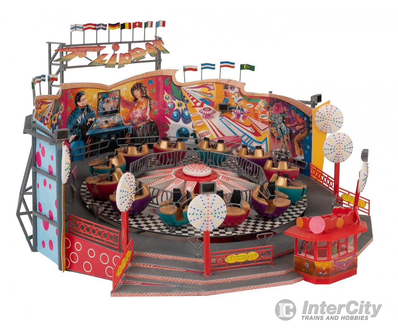 Faller 140460 Ho Funfair Fun Set Structures