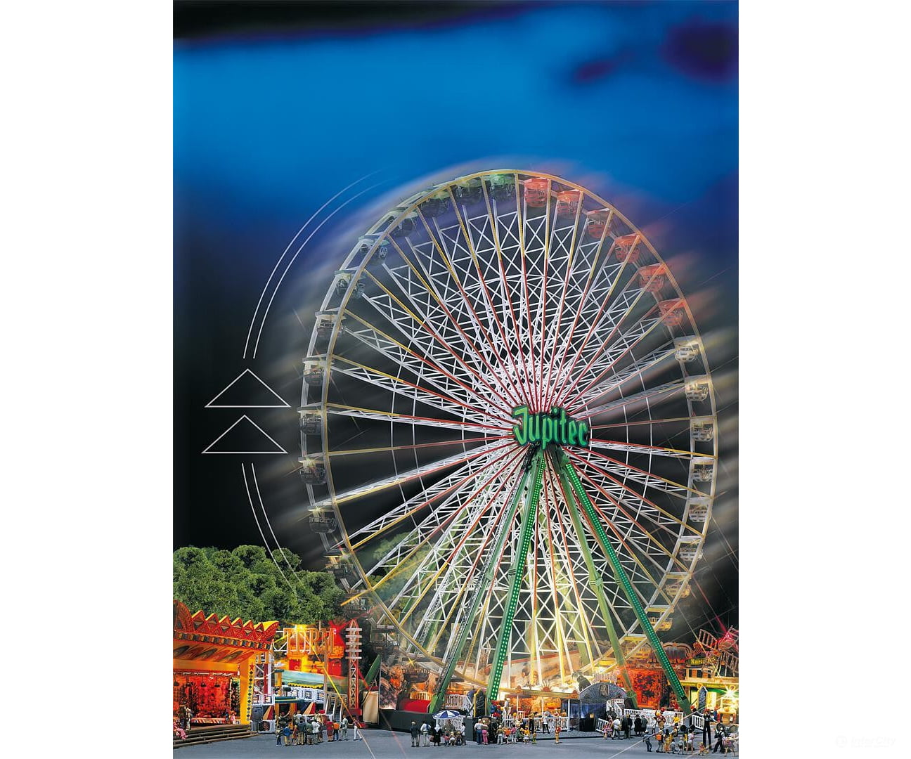 Faller 140470 Ho Jupiter Ferris Wheel Structures