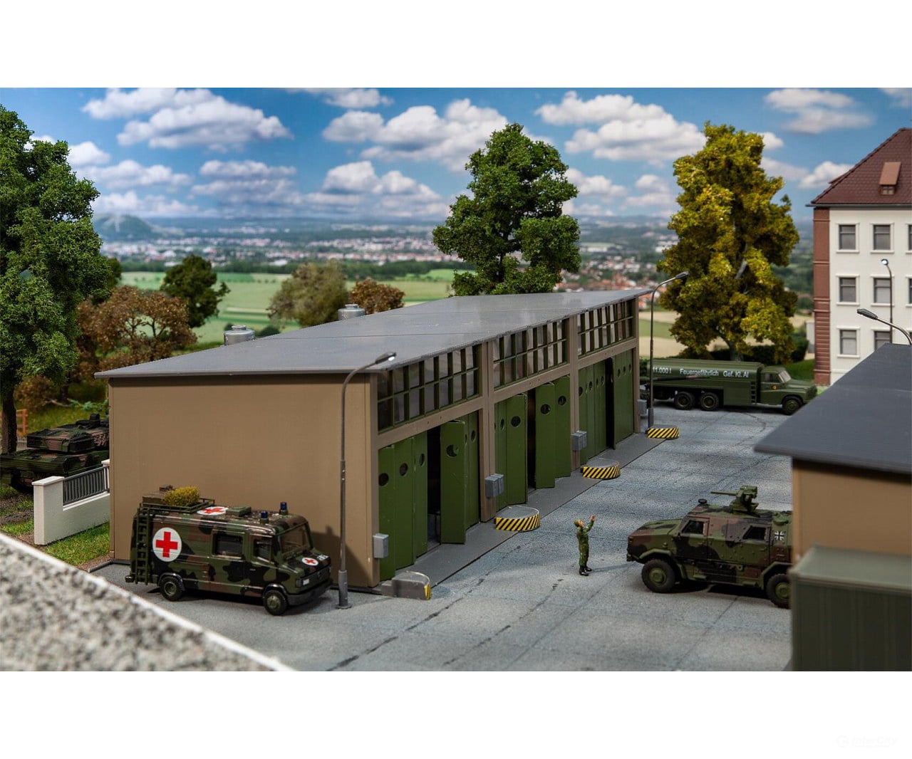 Faller 144106 Ho Small Workshop Hall Structures