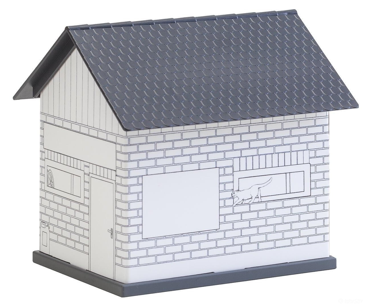 Faller 150130 Ho Basic Workshop Incl. 1 Paintable Model Structures