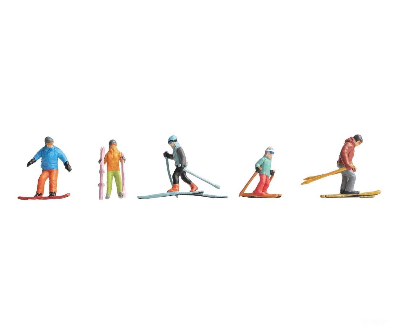 Faller 151650 Ho During Winter Sport Figures