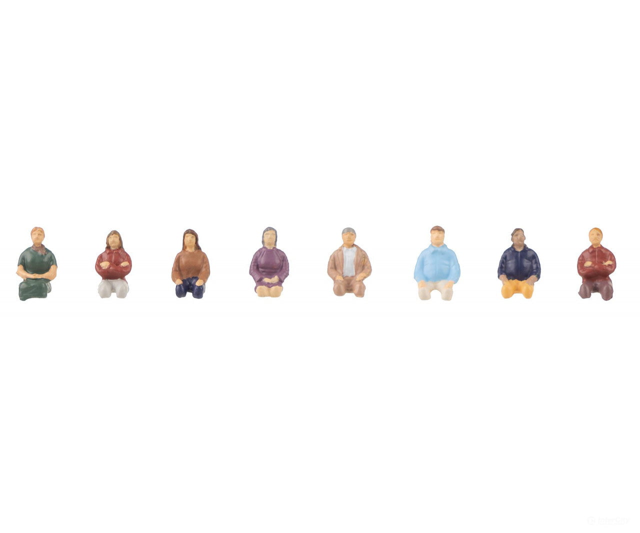 Faller 151685 Ho Sitting People Without Legs Figures