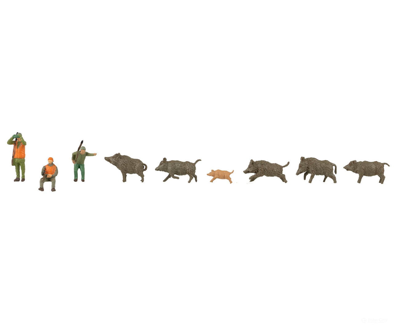 Faller 151701 Ho Hunter And Wild Boars Figures