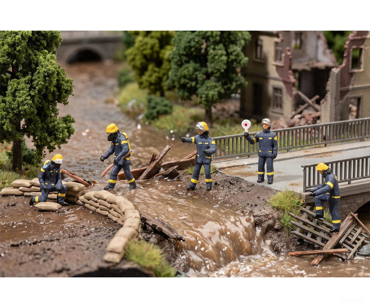 Faller 151725 HO Federal Agency for Technical Relief THW - Figures