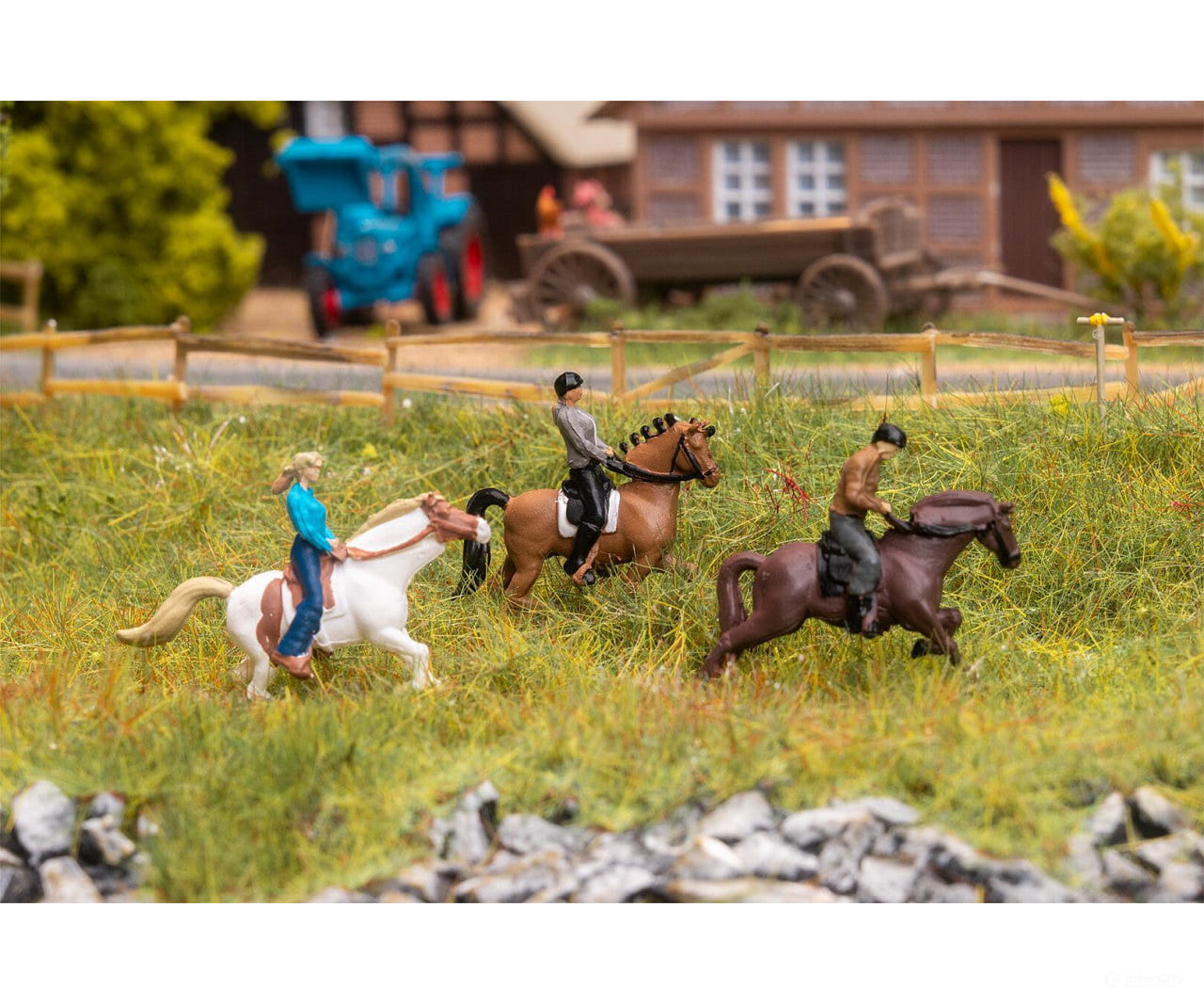 Faller 151746 HO Horse and rider - Figures