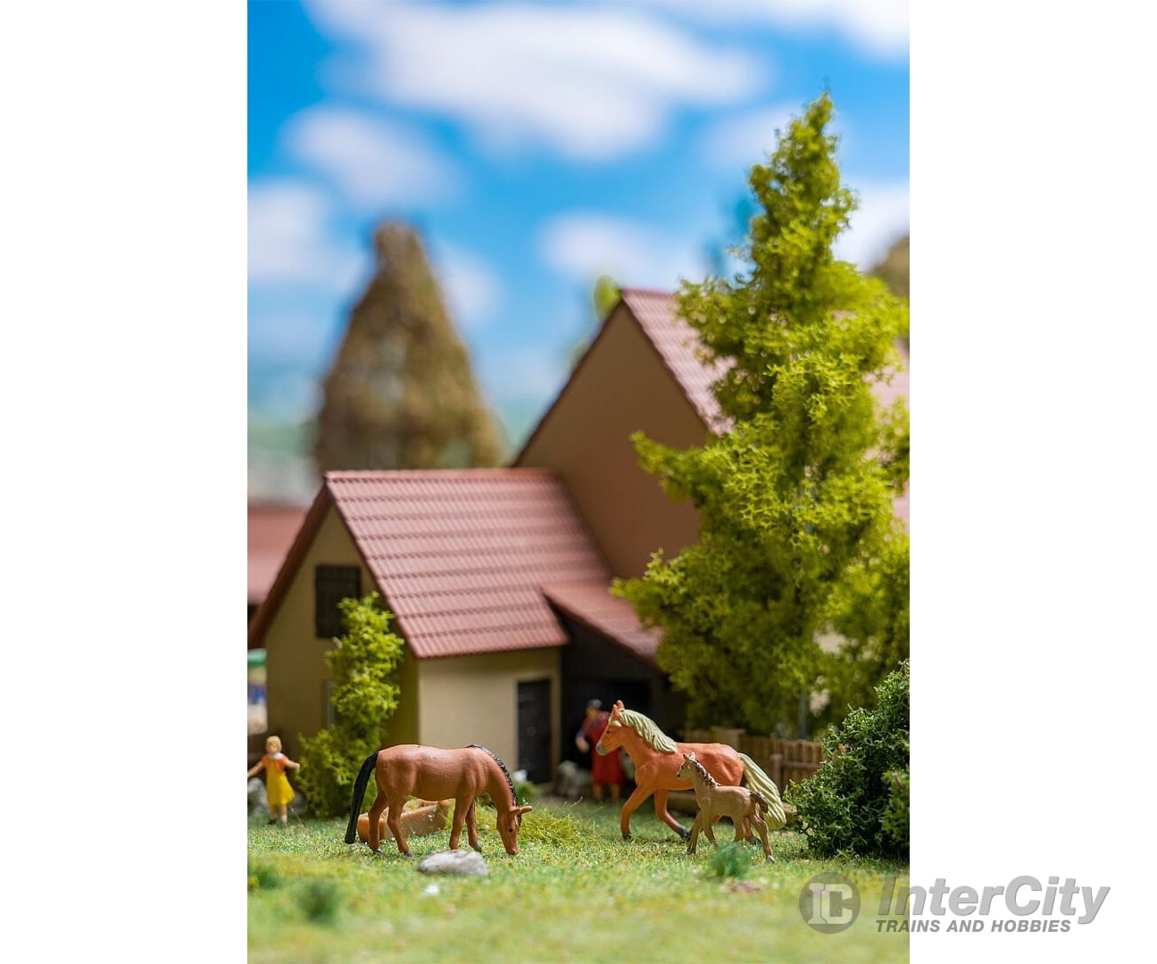 Faller 151912 Ho Horses Figures