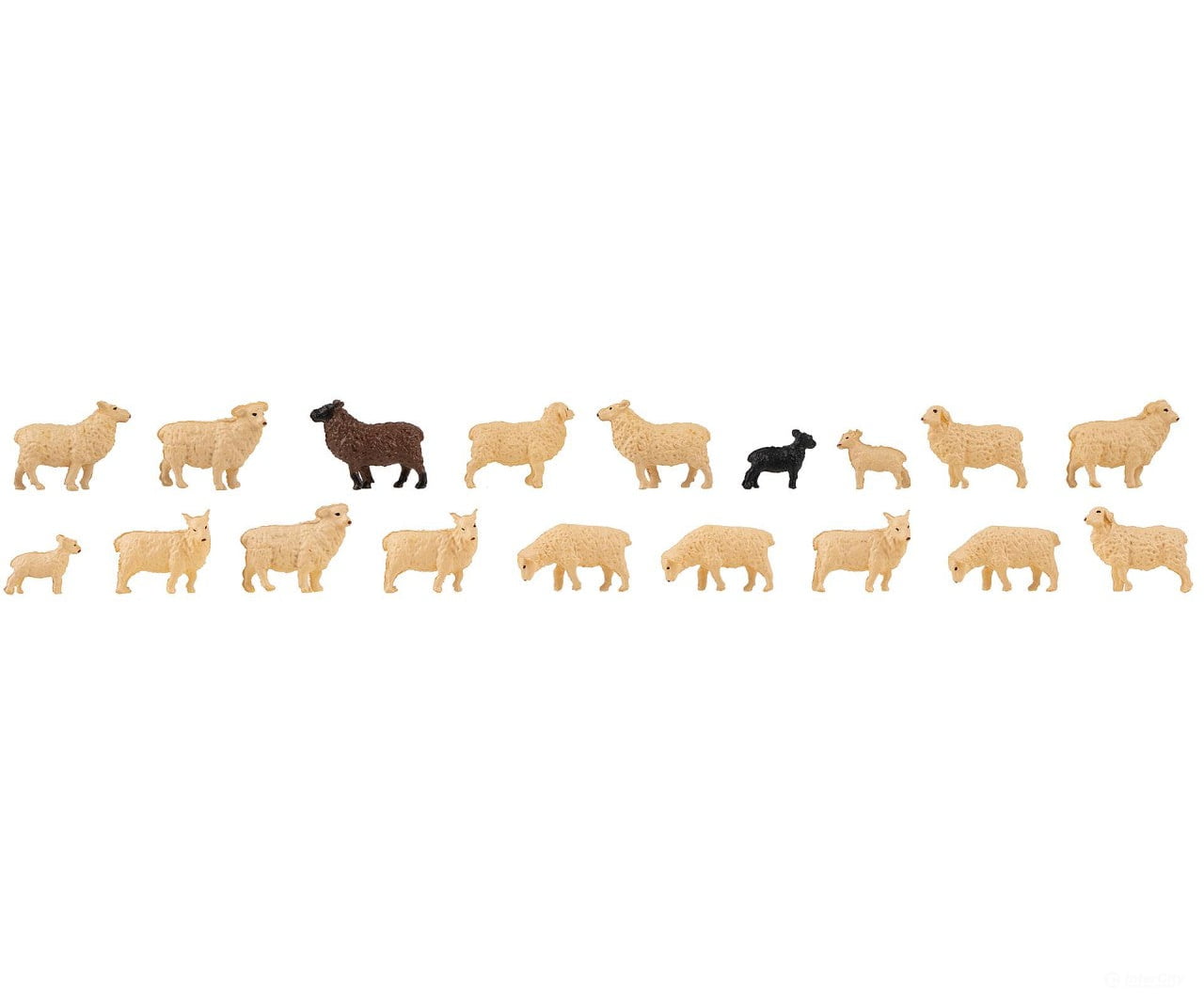 Faller 151917 Ho 18 Domestic Sheep Figures