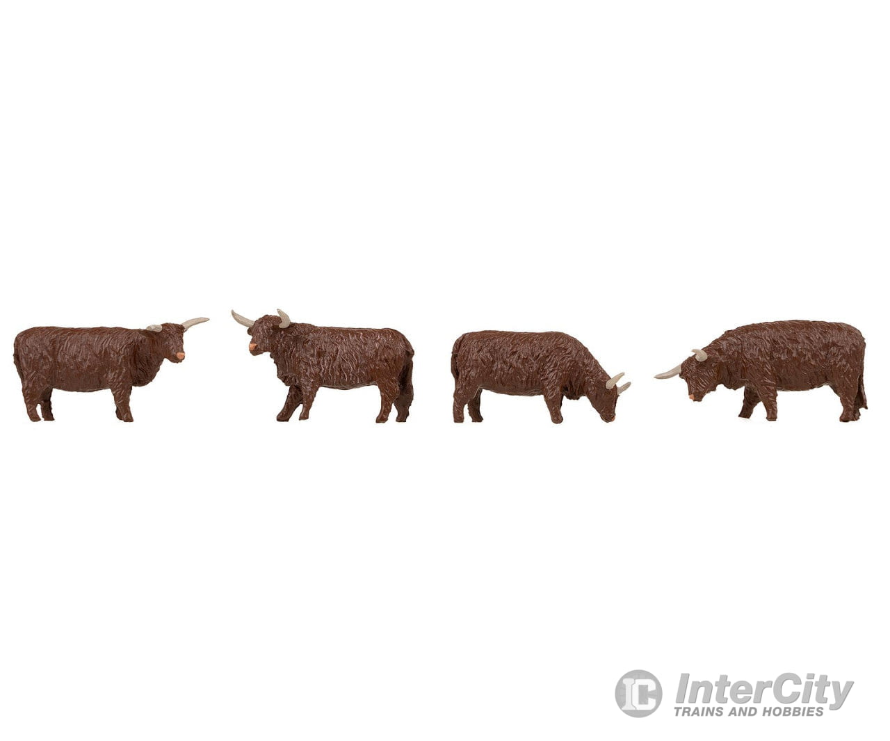 Faller 151958 Ho Highland Cattle Brown Figures
