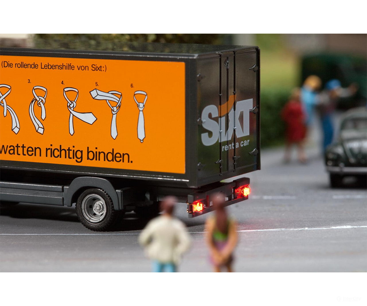 Faller 161303 Ho Car System Digital Lorry Mb Atego Sixt (Herpa) Cars & Trucks