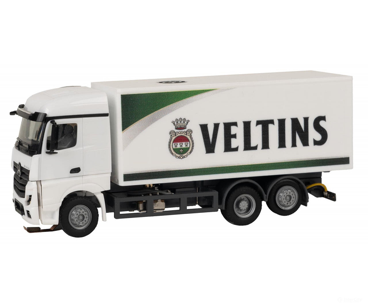 Faller 161320 Ho Car System Digital Lorry Mb Actros Streamspace Box Body Veltins Drinks (Herpa)