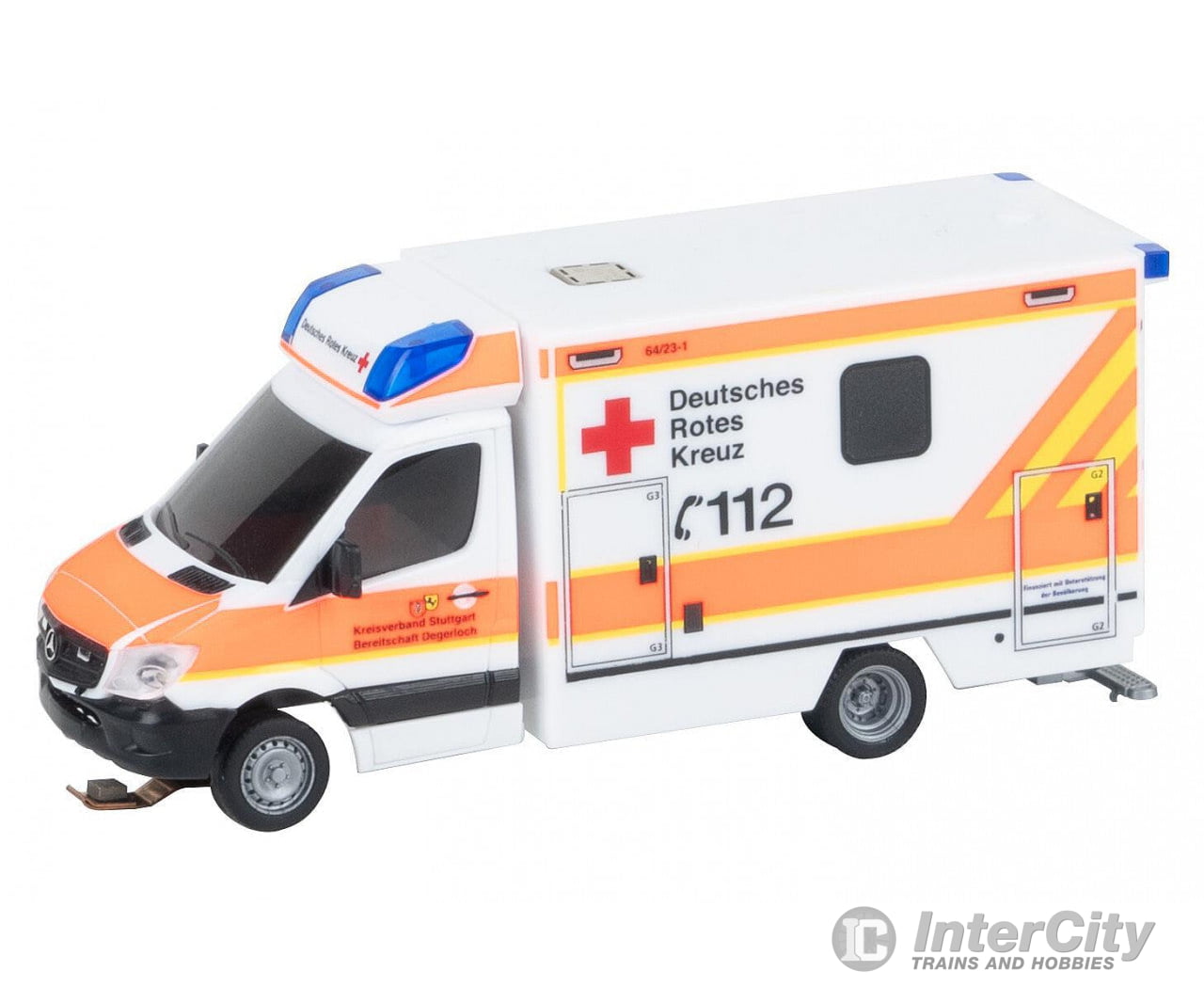 Faller 161321 HO Car System Digital MB Sprinter Ambulance DRK (HERPA) Cars & Trucks