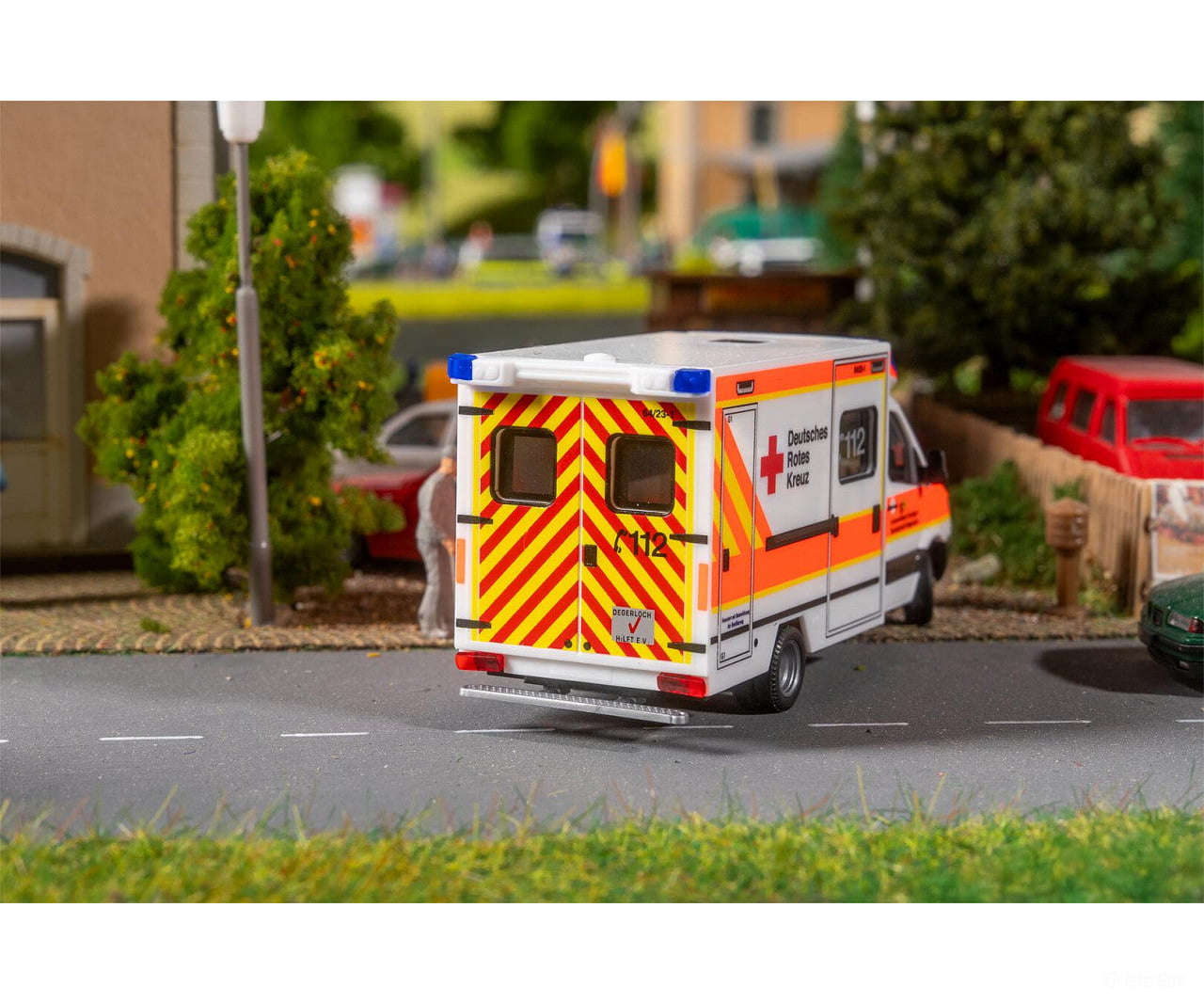 Faller 161445 HO MB Sprinter DRK Ambulance (HERPA) - Cars & Trucks