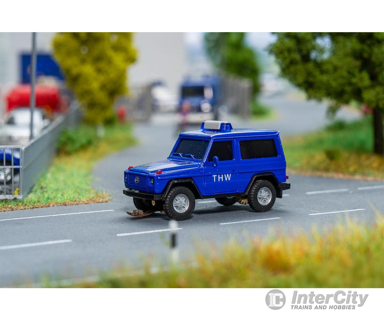 Faller 161447 HO SUV MB G-Class THW (HERPA) Cars & Trucks