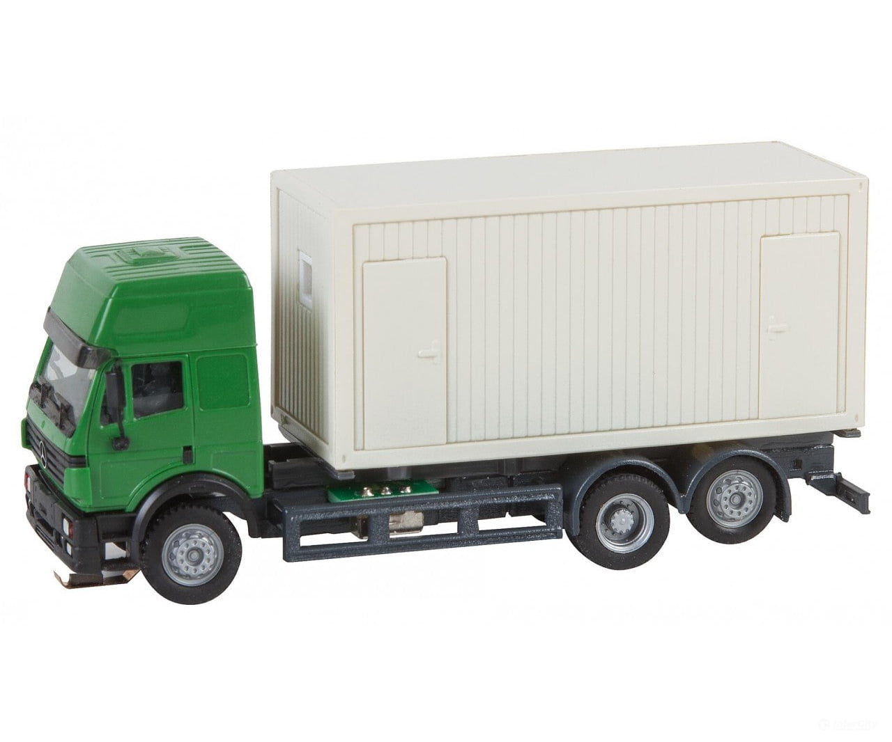 Faller 161480 Ho Lorry Mb Sk’94 Building Site Container (Herpa) Cars & Trucks