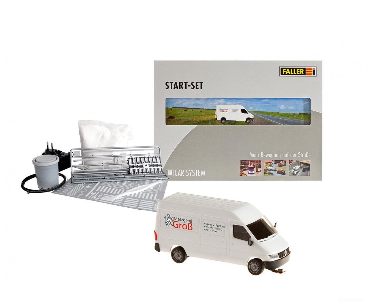 Faller 161504 Ho Car System Start-Set Mb Sprinter Cars & Trucks