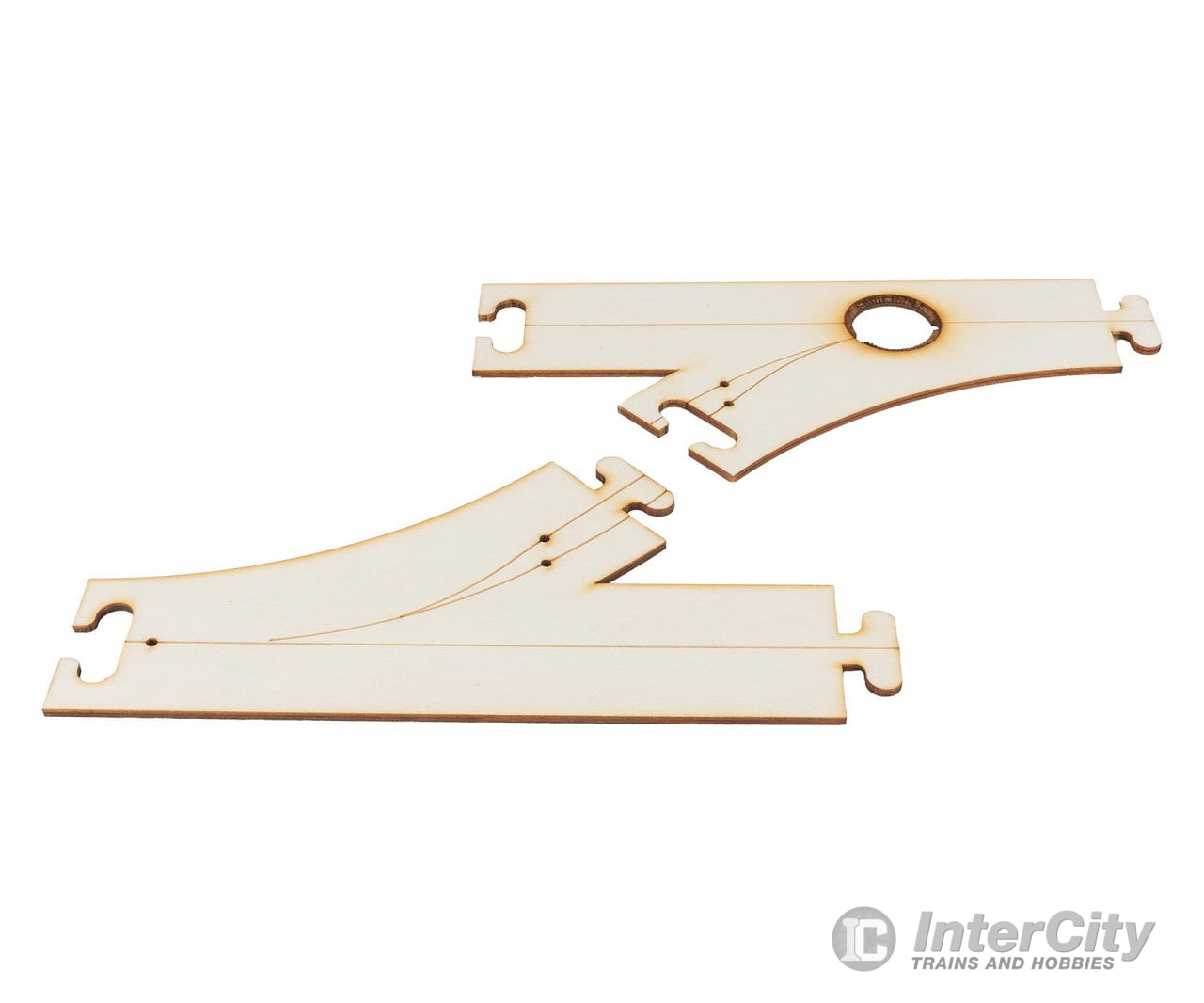 Faller 161939 HO Laser-Street Left turn and 45° junction Roads & Streets