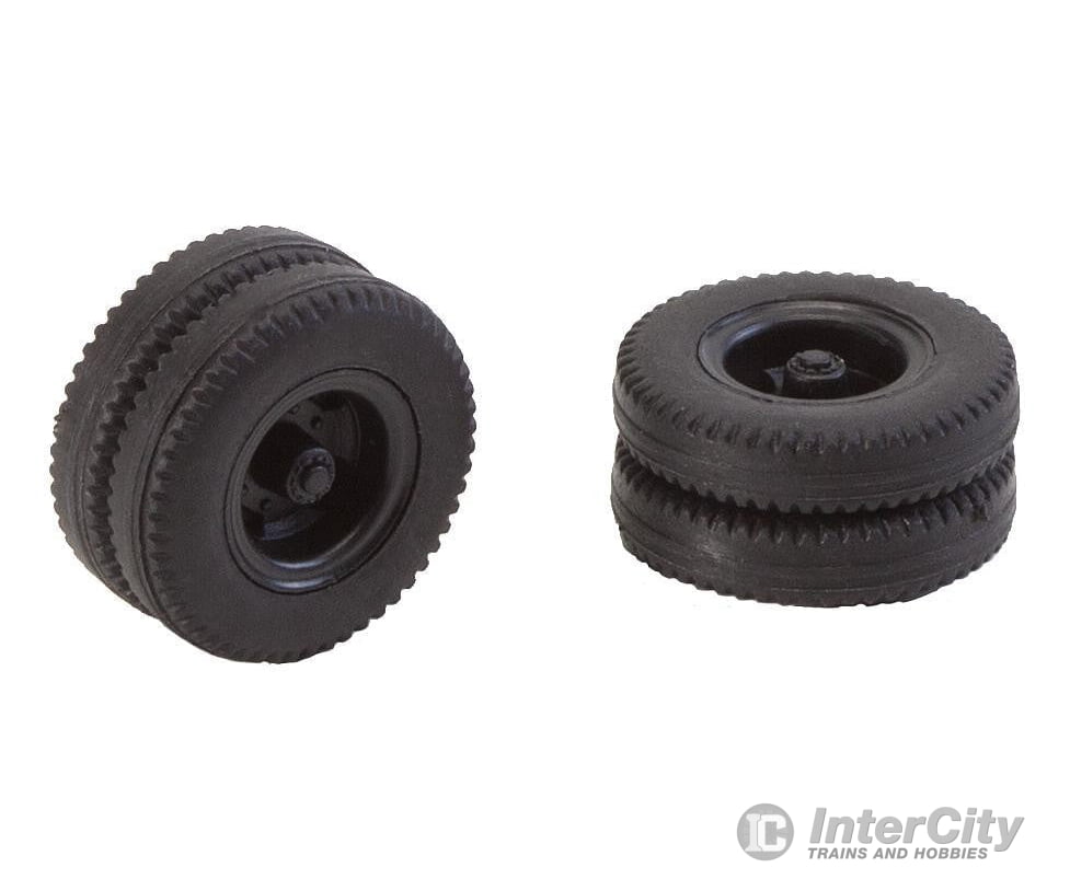 Faller 163116 Ho Complete Wheels (Rear Axis) For Truck Man 635 Parts