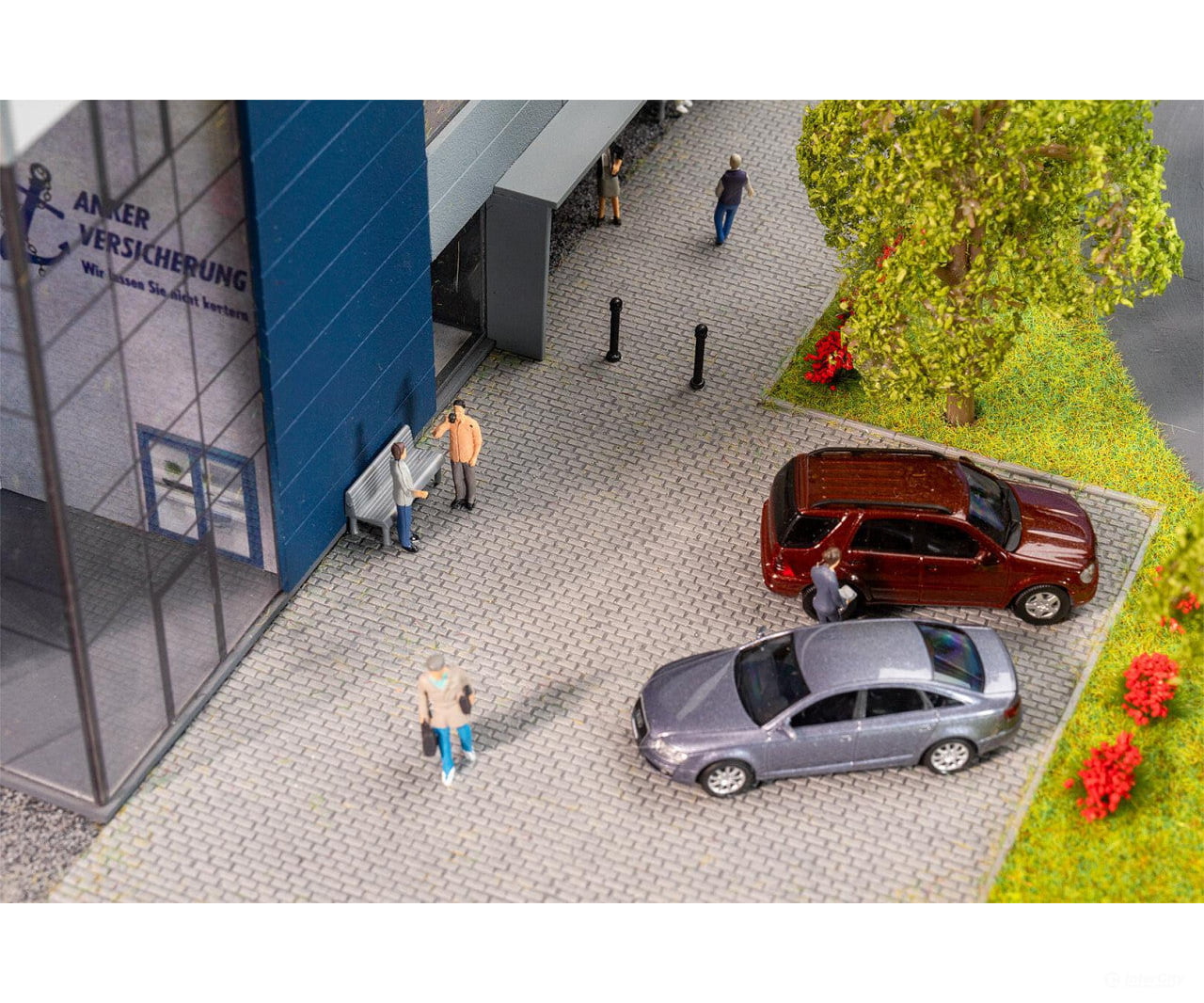 Faller 170310 HO PREMIUM Road film Cobblestones light grey Roads & Streets