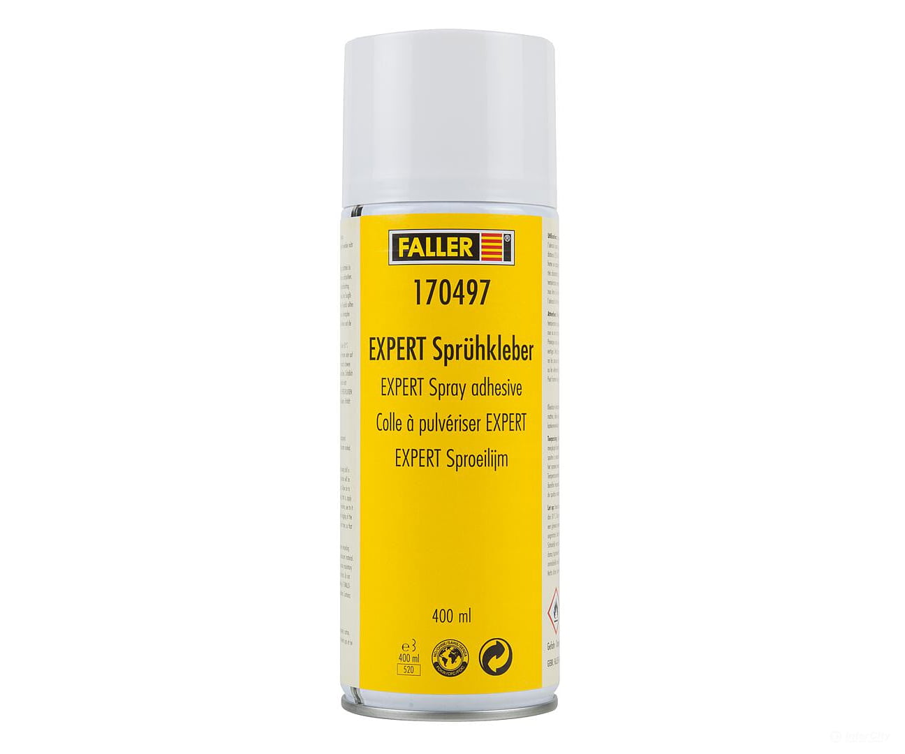 Faller 170497 Ho Tt N Z Expert Spray Adhesive 400 Ml Glues & Adhesives