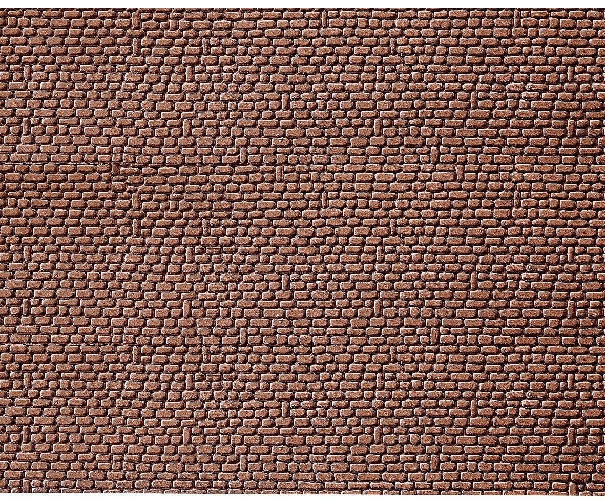 Faller 170806 Ho Decorative Sheet Sandstone Red Other Scenery