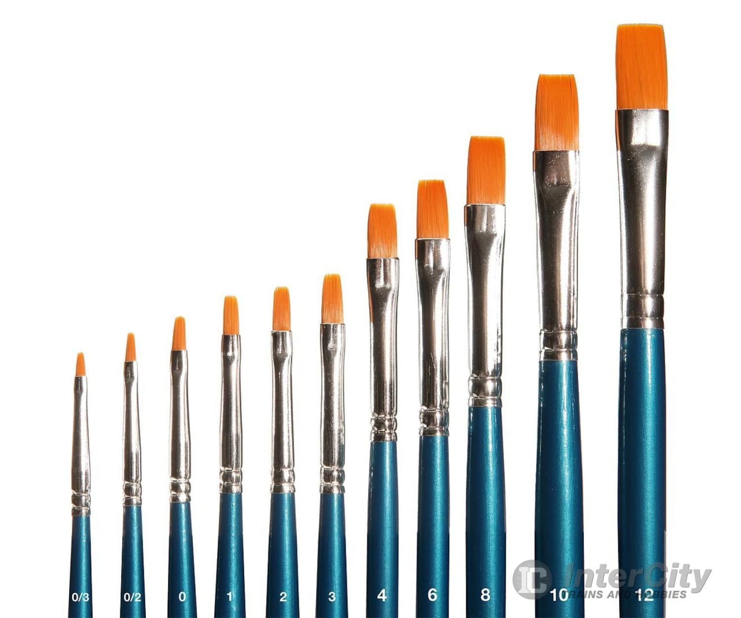 Faller 172123 Ho Tt N Z Flat Brush Synthetic Size 1 Tools