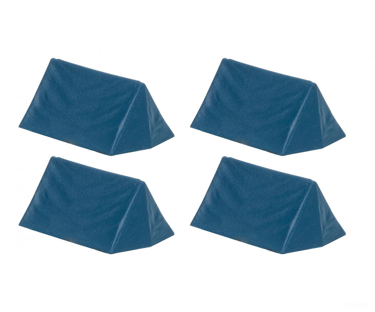 Faller 180003 HO 4 Tents blue - Scenery Details