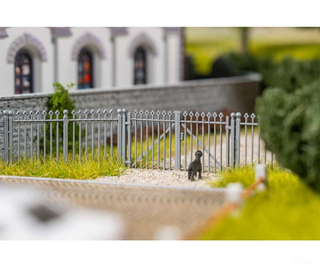 Faller 180004 HO Iron fence - Scenery Details