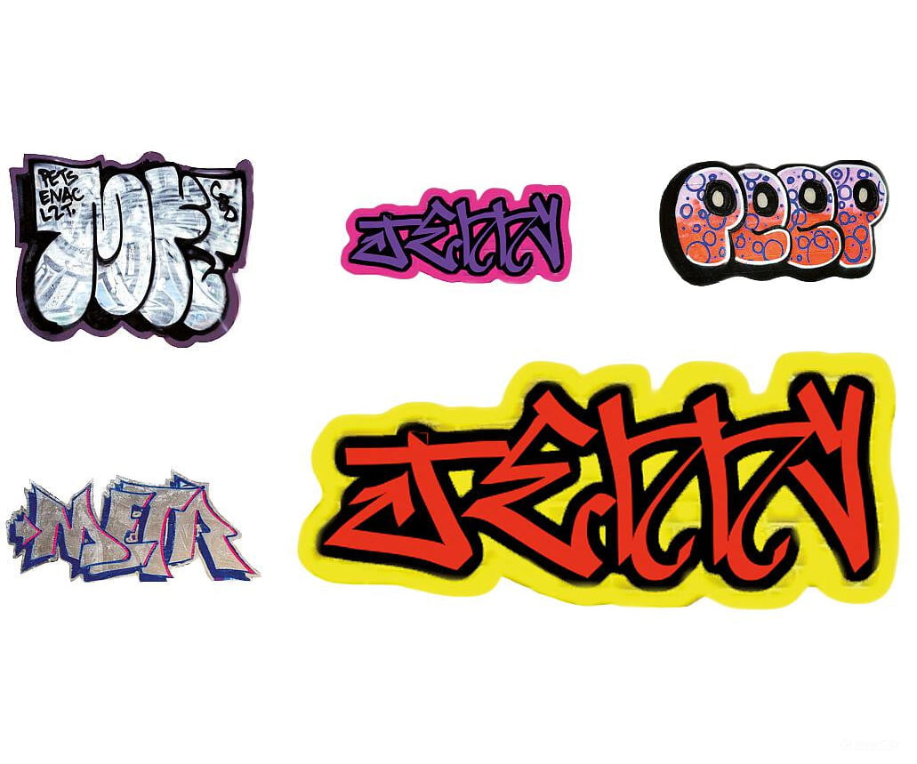 Faller 180019 HO Decal Graffiti - Scenery Details