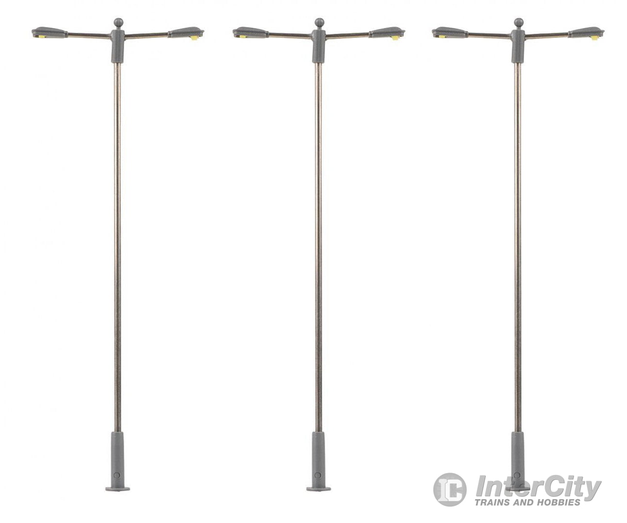 Faller 180103 Ho Led Street Lights Pole-Integrated Lamps Cold White 3 Pieces Lights & Electronics