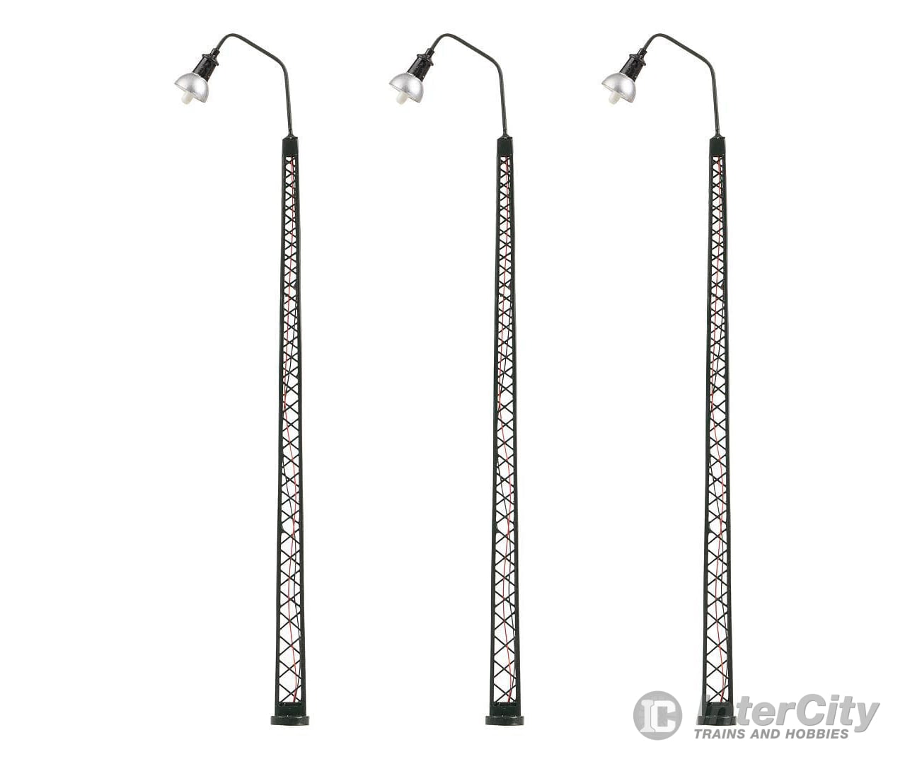 Faller 180109 Ho Led Lattice Mast Arc Luminaires Cold White 3 Pieces Lights & Electronics