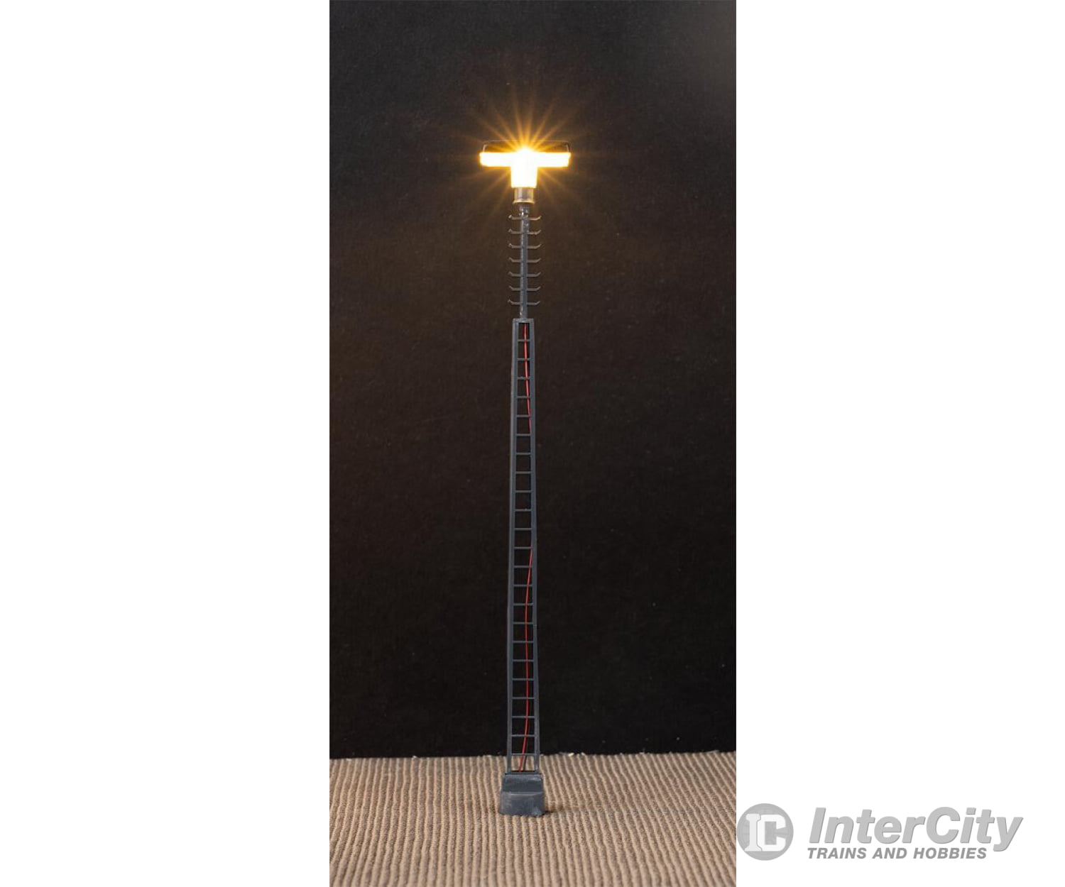 Faller 180110 Ho Led Lattice Mast Top-Mounted Luminaires Cold White 3 Pieces Lights & Electronics