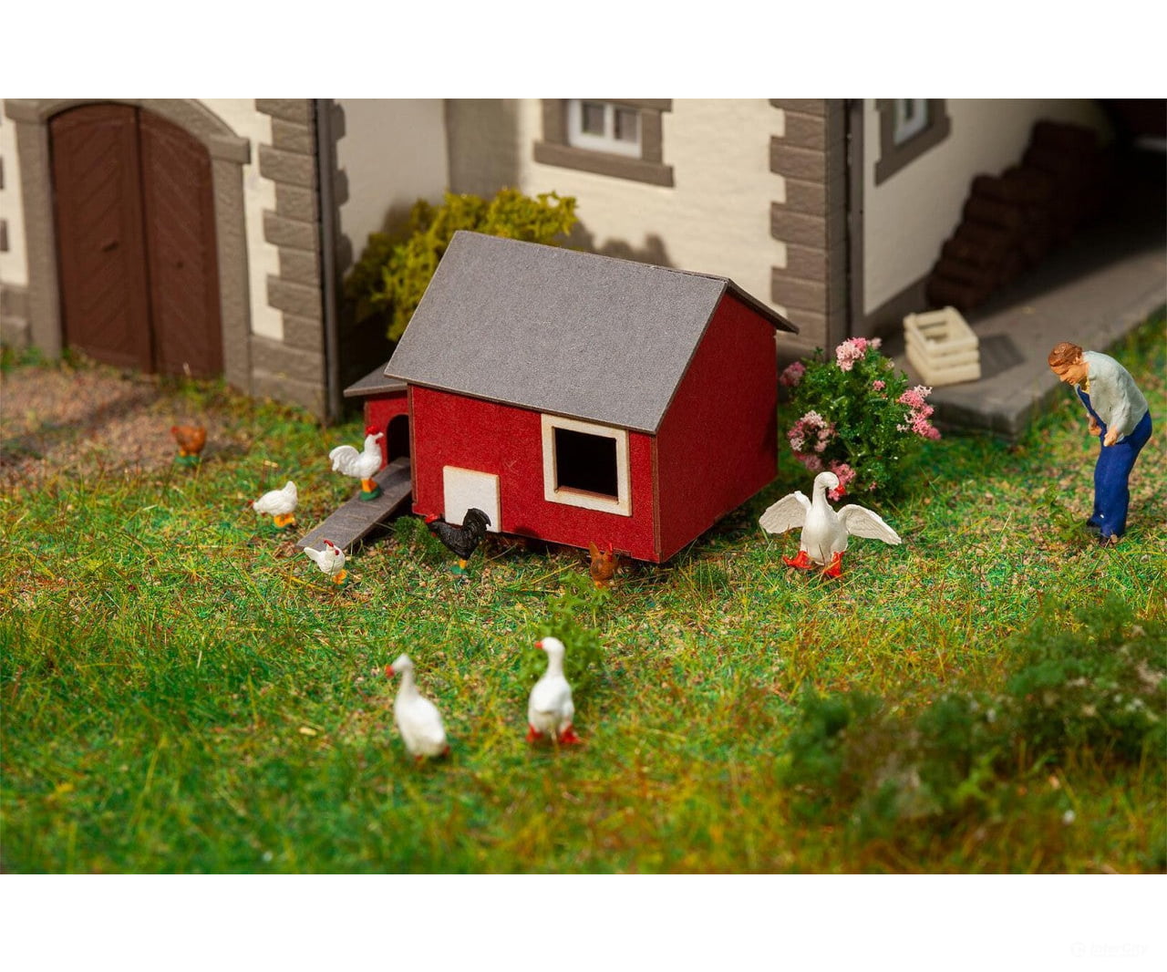 Faller 180298 Ho Hen-House Scenery Details