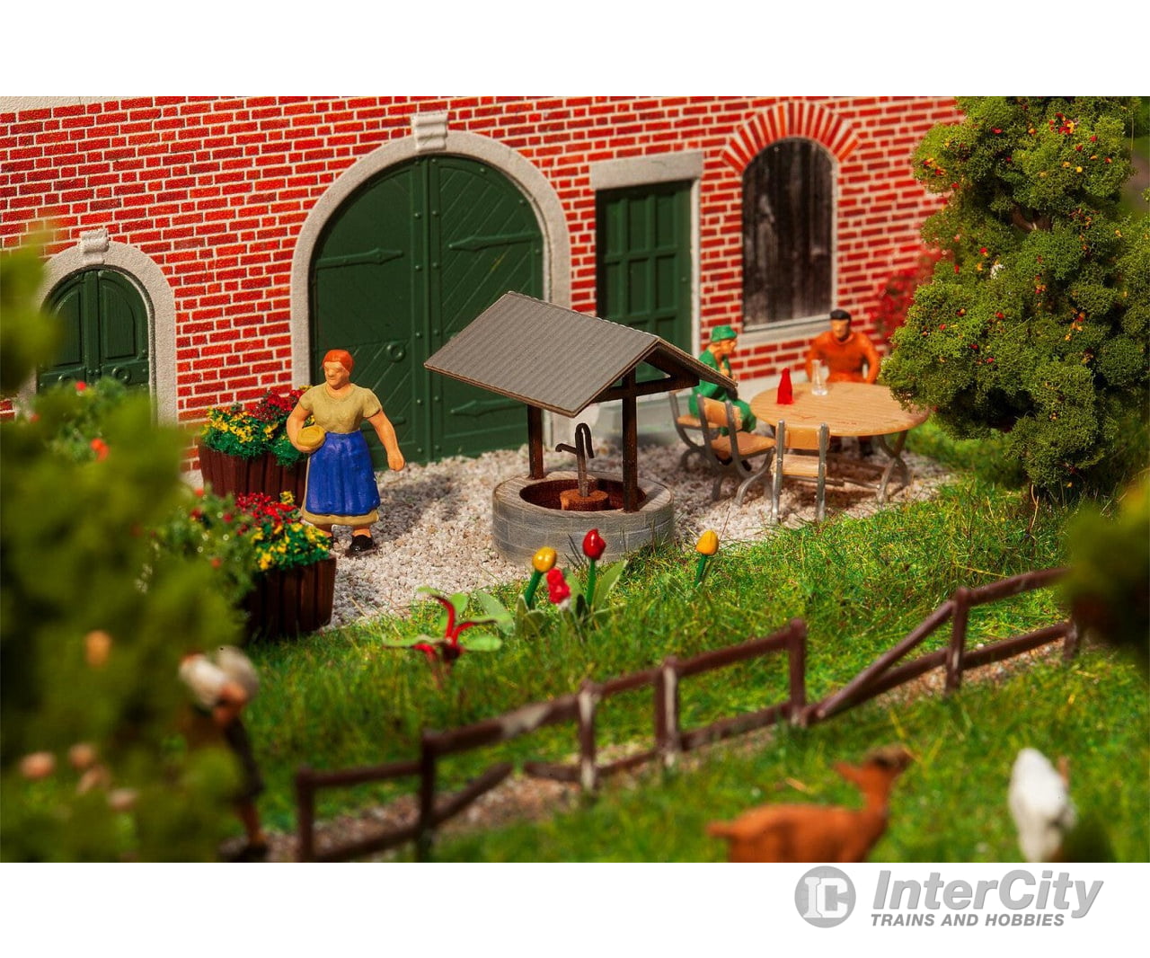 Faller 180302 Ho Decorative Fountain Scenery Details