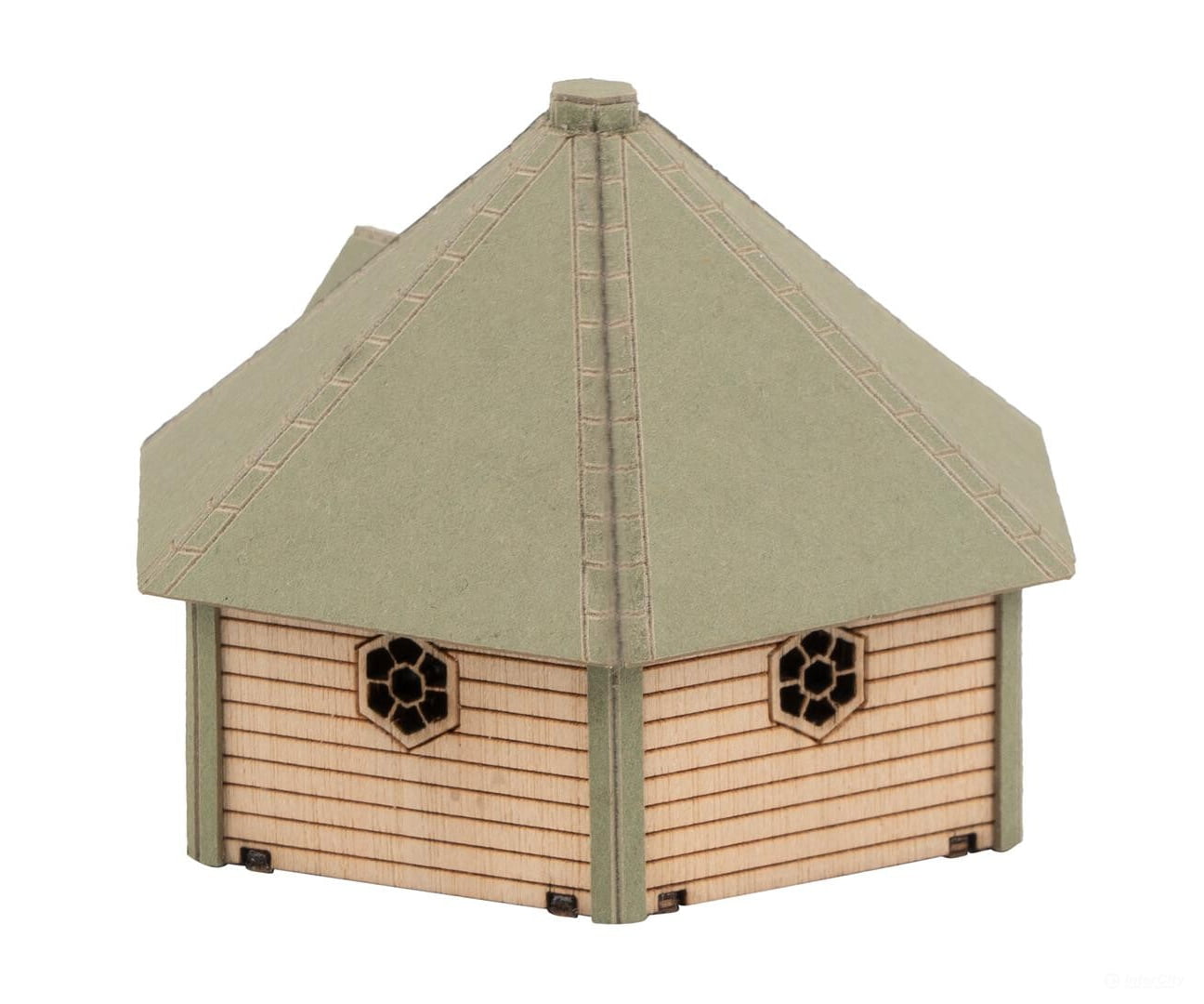Faller 180310 Ho Garden Sauna Scenery Details