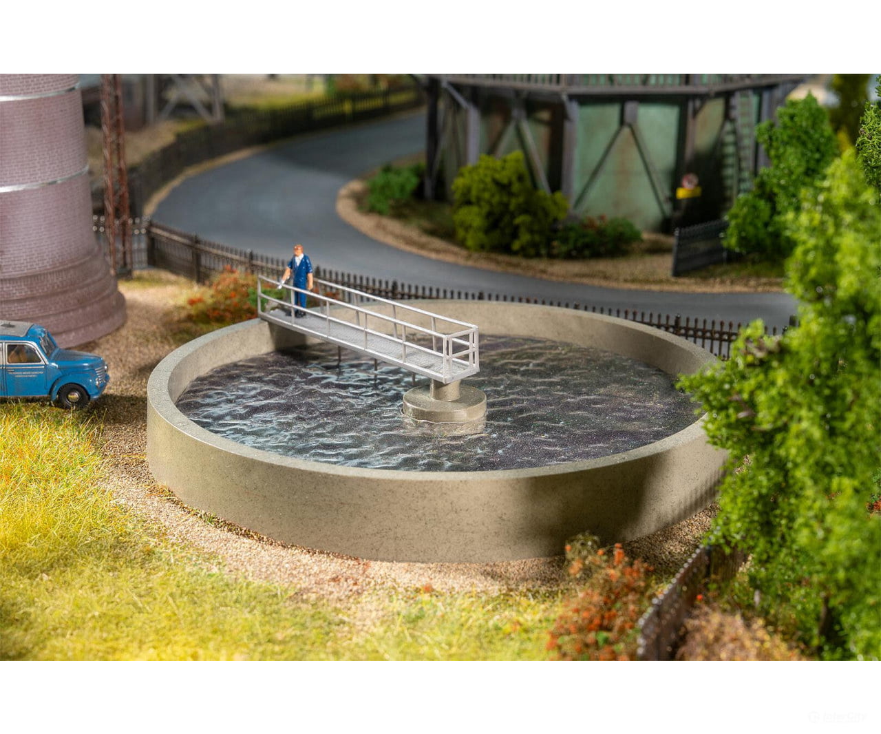 Faller 180326 HO Circular clarifier - Scenery Details