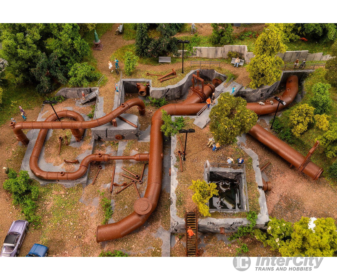 Faller 180327 HO Pipeline set Structures