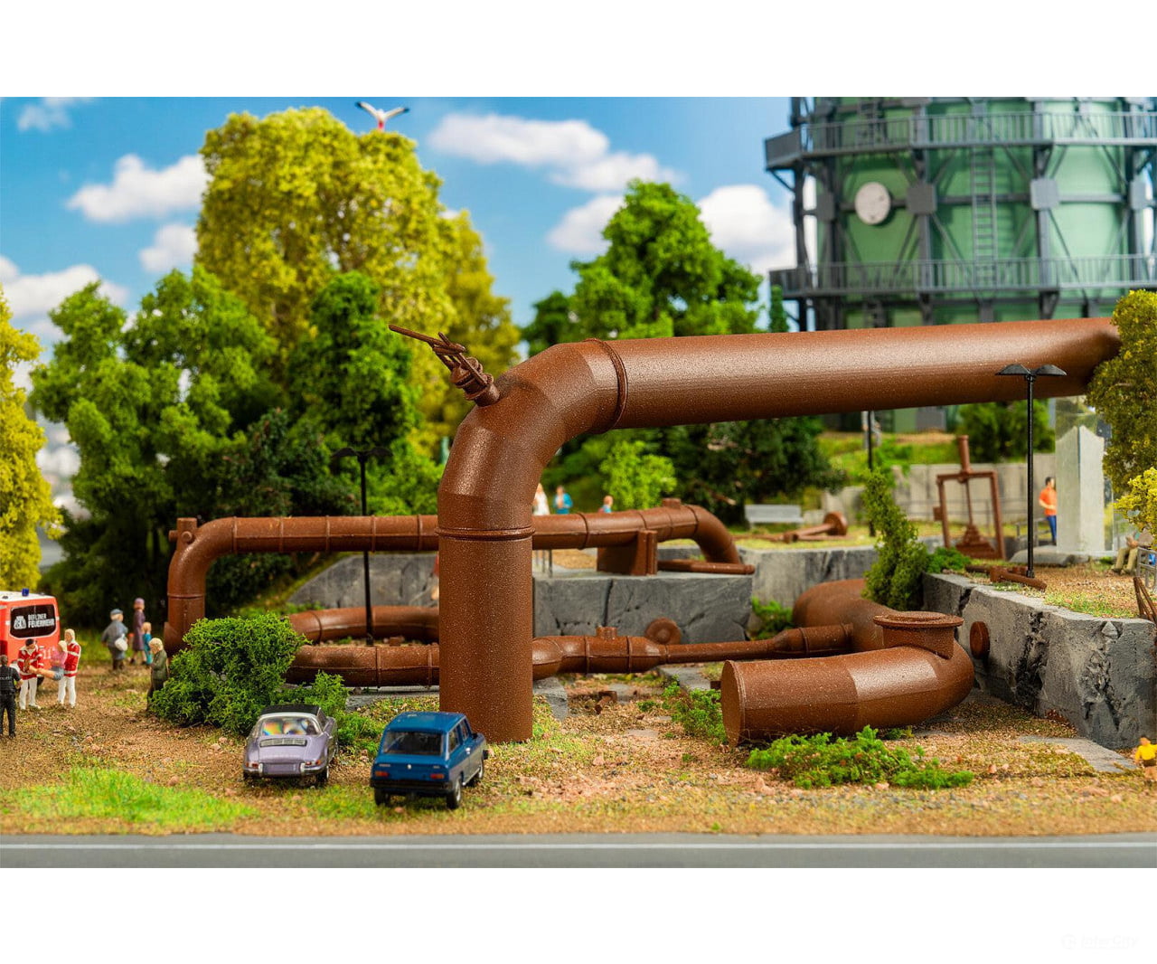 Faller 180327 HO Pipeline set Structures