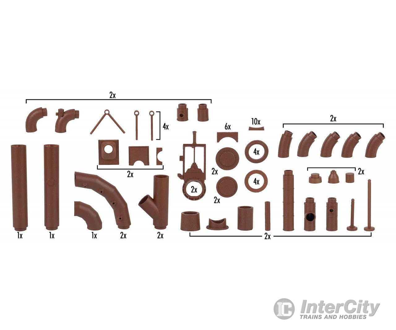 Faller 180327 HO Pipeline set Structures
