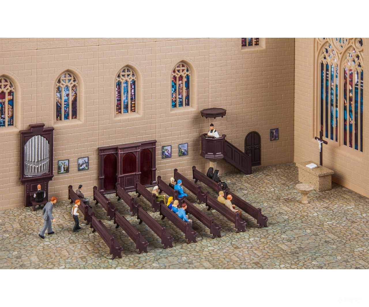 Faller 180346 Ho Church Decoration Set Scenery Details