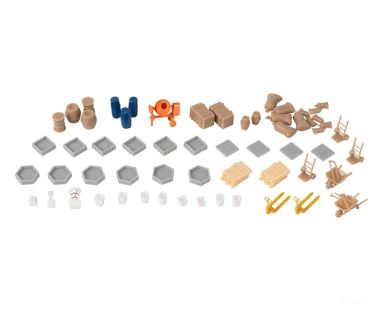 Faller 180352 Ho Diy Shop Decoration Set Scenery Details