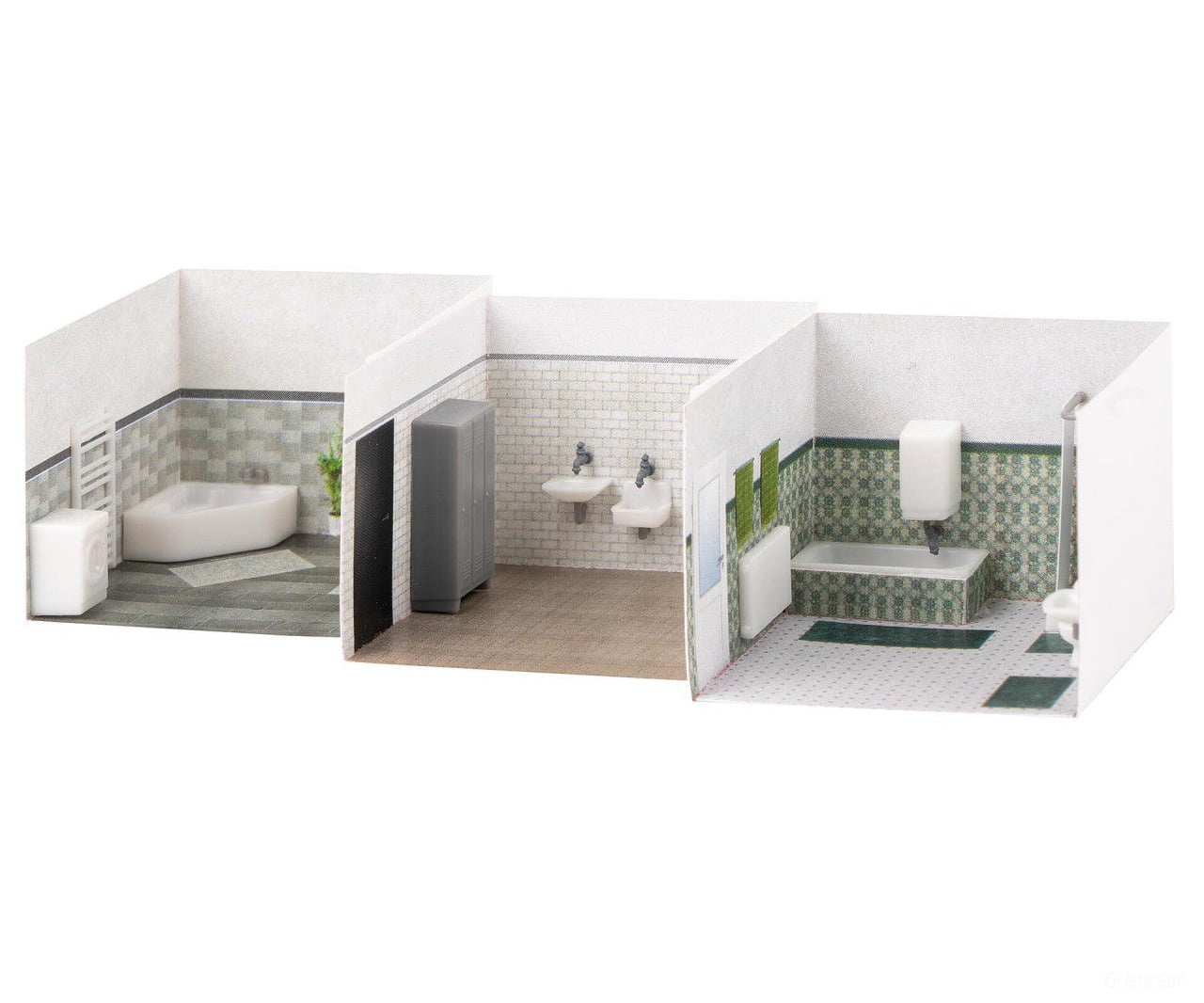 Faller 180355 Ho Bathroom Equipment Sets Scenery Details