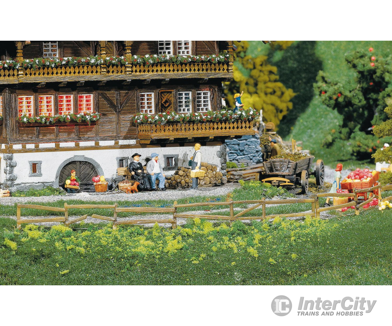 Faller 180406 Ho 4 Garden And Field Fences 2360 Mm Scenery Details